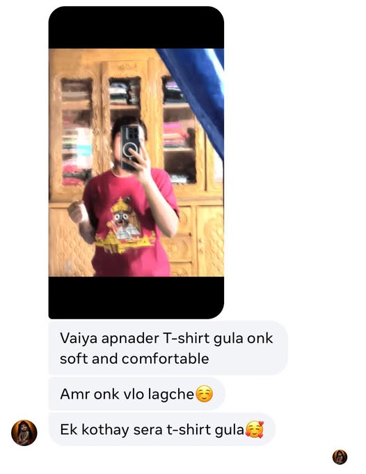 “Apnader T-shirt gula onk soft and comfortable… Ek kothay sera t-shirt gula 🥰”