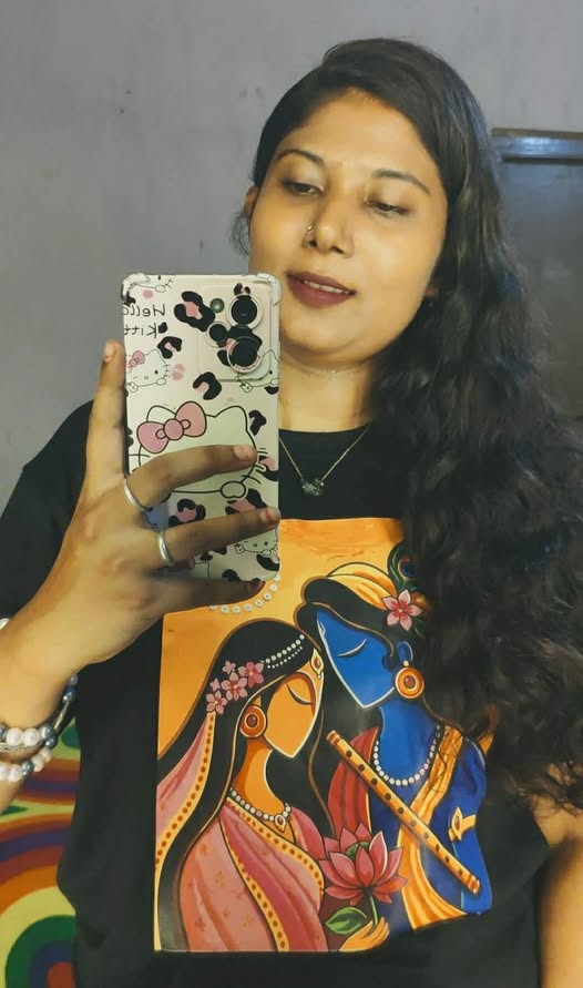 রাধা-কৃষ্ণ ডিজাইন — হ্যাপি কাস্টমার